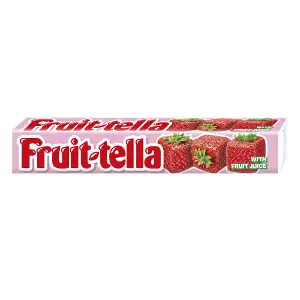 Цукерки жувальні веганські FRUIT-TELLA (Фрутелла) Полуниця 41 г Цукерки жувальні веганські FRUIT-TELLA (Фрутелла) Полуниця 41 г