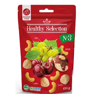 Смесь орехов и фруктов WINWAY (Винвей) без сахара Healthy Selection №3 100 г Смесь орехов и фруктов WINWAY (Винвей) без сахара Healthy Selection №3 100 г