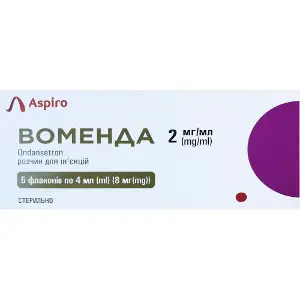 Воменда раствор для инъекций 2 мг/мл в флаконах по 4 мл 5 шт Воменда раствор для инъекций 2 мг/мл в флаконах по 4 мл 5 шт