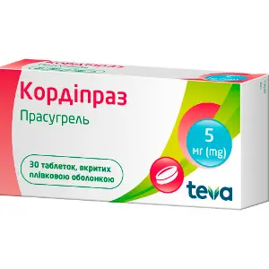 Кордипраз таблетки покрытые пленочной оболочкой по 5 мг 3 блистера по 10 шт Кордипраз таблетки покрытые пленочной оболочкой по 5 мг 3 блистера по 10 шт