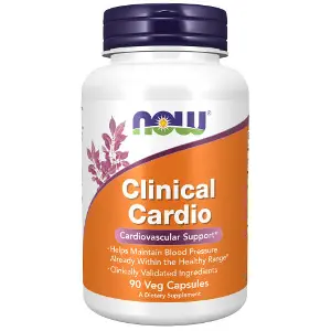 Клінічне кардіо NOW (Нау) Clinical Cardio для покращення роботи серцево-судинної системи капсули флакон 90 шт Клінічне кардіо NOW (Нау) Clinical Cardio для покращення роботи серцево-судинної системи капсули флакон 90 шт