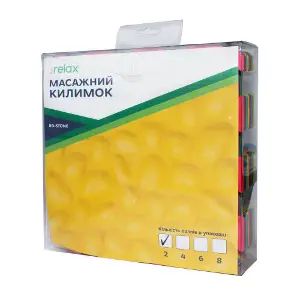Коврик массажный RIDNI RELAX (Родные Релакс) 2 пазла модель RD-STONE-2 Коврик массажный RIDNI RELAX (Родные Релакс) 2 пазла модель RD-STONE-2