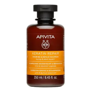 Шампунь для волос APIVITA (Апивита) KERATIN REPAIR (Кератин Репеир) Кератиновое восстановление 250 мл Шампунь для волос APIVITA (Апивита) KERATIN REPAIR (Кератин Репеир) Кератиновое восстановление 250 мл