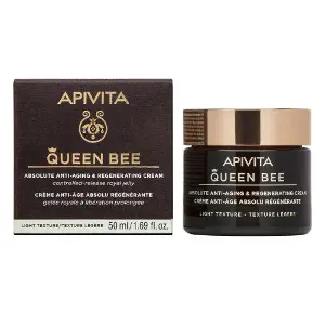 Крем для обличчя APIVITA (Апивита) QUEEN BEE легкої текстури для комплексної антивікової та регенеруючої дії 50 мл Крем для обличчя APIVITA (Апивита) QUEEN BEE легкої текстури для комплексної антивікової та регенеруючої дії 50 мл