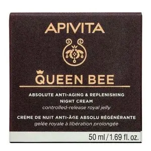 Крем для обличчя APIVITA (Апивита) QUEEN BEE нічний для комплексної антивікової та регенеруючої дії 50 мл Крем для обличчя APIVITA (Апивита) QUEEN BEE нічний для комплексної антивікової та регенеруючої дії 50 мл