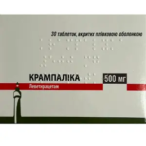 Крампалика таблетки покрытые пленочной оболочкой по 500 мг 3 блистера по 10 шт Крампалика таблетки покрытые пленочной оболочкой по 500 мг 3 блистера по 10 шт