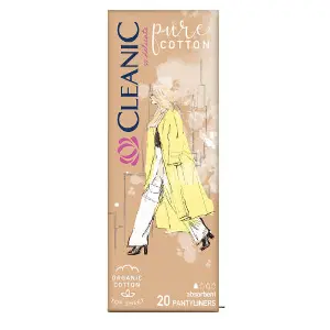 Прокладки щоденні CLEANIC (Клінік) Pure 20 шт Прокладки щоденні CLEANIC (Клінік) Pure 20 шт