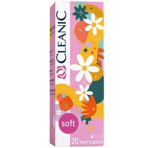 Прокладки щоденні CLEANIC (Клінік) Cleanic Soft 20 шт Прокладки щоденні CLEANIC (Клінік) Cleanic Soft 20 шт