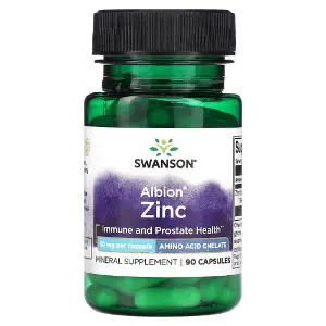 Хелатный цинк SWANSON (Свенсон) Albion Chelated zinc капсулы поддерживают иммуную систему по 30 мг флакон 90 шт Хелатный цинк SWANSON (Свенсон) Albion Chelated zinc капсулы поддерживают иммуную систему по 30 мг флакон 90 шт