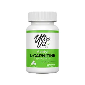 Ацетил L-карнітин VPLAB (ВПЛаб) UltraVit (Ультравіт) Acetyl L-Carnitine капсули відновлює психічну енергію, покращує настрій 60 шт Ацетил L-карнітин VPLAB (ВПЛаб) UltraVit (Ультравіт) Acetyl L-Carnitine капсули відновлює психічну енергію, покращує настрій 60 шт