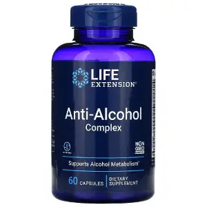 Антиалкогольний комплекс LIFE EXTENSION (Лайф Экстэншн) Anti-Alcohol CA капсулы флакон 60 шт Антиалкогольний комплекс LIFE EXTENSION (Лайф Экстэншн) Anti-Alcohol CA капсулы флакон 60 шт