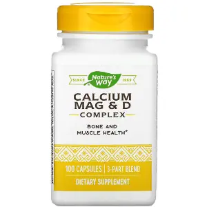 Кальцій-магній-вітамін D NATURE’S WAY (Натурес Вей) Calcium-Magnesium-Vitamin D капсули для здоров'я кісток, зубів і м'язів флакон 100 шт Кальцій-магній-вітамін D NATURE’S WAY (Натурес Вей) Calcium-Magnesium-Vitamin D капсули для здоров'я кісток, зубів і м'язів флакон 100 шт