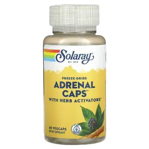 Адренал SOLARAY (Солорай) Adrenal 170 mg капсули від стресу по 170 мг флакон 60 шт Адренал SOLARAY (Солорай) Adrenal 170 mg капсули від стресу по 170 мг флакон 60 шт