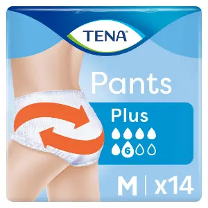 Подгузники-трусы для взрослых TENA (Тена) Pants Plus (Пентс Плюс) размер M 14 шт Подгузники-трусы для взрослых TENA (Тена) Pants Plus (Пентс Плюс) размер M 14 шт