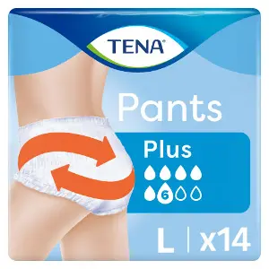 Подгузники-трусы для взрослых TENA (Тена) Pants Plus (Пентс Плюс) размер L 14 шт Подгузники-трусы для взрослых TENA (Тена) Pants Plus (Пентс Плюс) размер L 14 шт