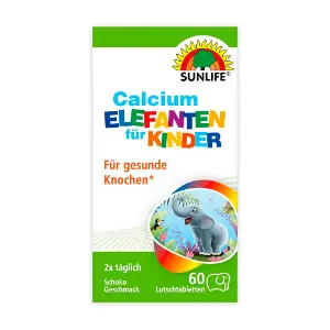 Витамины SUNLIFE (Санлайф) Calcium Elefanten fur Kinder Кальций для детей пастилки 60 шт Витамины SUNLIFE (Санлайф) Calcium Elefanten fur Kinder Кальций для детей пастилки 60 шт