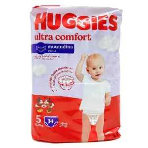 Підгузки-трусики для дітей HUGGIES (Хагіс) Ultra Comfort Unisex (Ультра комфорт унісекс) Pants з персонажами Діснея розмір 5 від 12 кг до 17 кг 14 шт Підгузки-трусики для дітей HUGGIES (Хагіс) Ultra Comfort Unisex (Ультра комфорт унісекс) Pants з персонажами Діснея розмір 5 від 12 кг до 17 кг 14 шт