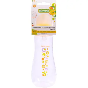 Пляшечка для годування дитяча BABY TEAM (Бебі Тім) артикул 1420 з силіконовою соскою з 0 місяців 275 мл Пляшечка для годування дитяча BABY TEAM (Бебі Тім) артикул 1420 з силіконовою соскою з 0 місяців 275 мл