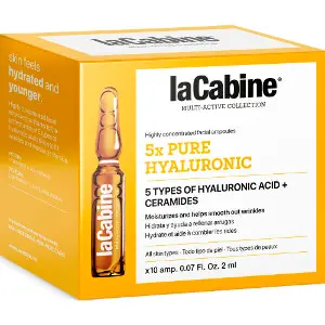 Высококонцентрированные ампулы для лица LA CABINE (ЛаКабин) 5xPure Hyaluronic против морщин увлажняющие по 2 мл 10 шт Высококонцентрированные ампулы для лица LA CABINE (ЛаКабин) 5xPure Hyaluronic против морщин увлажняющие по 2 мл 10 шт