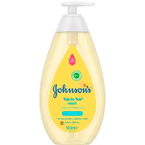 Гель для купання дитячий JOHNSON'S BABY (Джонсон Бебі) Від маківки до п'ят 500 мл Гель для купання дитячий JOHNSON'S BABY (Джонсон Бебі) Від маківки до п'ят 500 мл