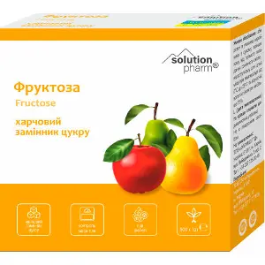 Сахарозамінник Фруктоза порошок 500 г Solution Pharm Сахарозамінник Фруктоза порошок 500 г Solution Pharm
