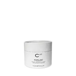 Губка-эксфолиатор для лица COSMETICS 27 (Косметикс) 27 Konjac натуральная очищающая 1 шт Губка-эксфолиатор для лица COSMETICS 27 (Косметикс) 27 Konjac натуральная очищающая 1 шт