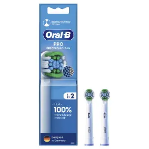 Насадки для електричної зубної щітки ORAL-B (Орал-бі) Precision Clean Точне чищення EB20RХ 2 шт Насадки для електричної зубної щітки ORAL-B (Орал-бі) Precision Clean Точне чищення EB20RХ 2 шт