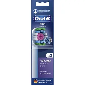 Насадка для электрической зубной щетки ORAL-B (Орал-би) 3D White EB18pRX (3 Дэ вайт) 2 шт Насадка для электрической зубной щетки ORAL-B (Орал-би) 3D White EB18pRX (3 Дэ вайт) 2 шт