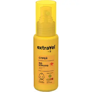 Спрей від комарів EXTRAVEL (Екстравел) Kids дитячий 70 мл Спрей від комарів EXTRAVEL (Екстравел) Kids дитячий 70 мл