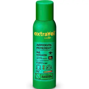 Аэрозоль-репеллент от комаров EXTRAVEL (Экстравел) Classic 100 мл Аэрозоль-репеллент от комаров EXTRAVEL (Экстравел) Classic 100 мл