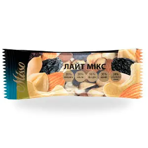 Асорті фруктово-горіхове MISSO (Міссо) Лайт Мікс 40 г Асорті фруктово-горіхове MISSO (Міссо) Лайт Мікс 40 г