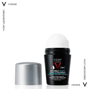 Дезодорант-антиперспірант для чоловіків VICHY (Віши) Ом Інвізібл Резіст захист від поту та запаху 72 години 50 мл Дезодорант-антиперспірант для чоловіків VICHY (Віши) Ом Інвізібл Резіст захист від поту та запаху 72 години 50 мл