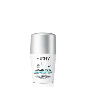 Дезодорант-антиперспірант VICHY (Віши) Інвізібл Резіст захист від поту та запаху проти плям 72 години 50 мл Дезодорант-антиперспірант VICHY (Віши) Інвізібл Резіст захист від поту та запаху проти плям 72 години 50 мл