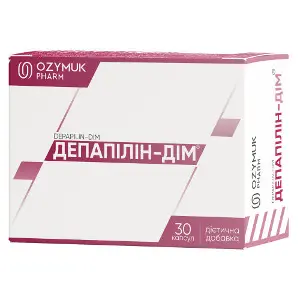 Депапілін-DIM капсули дієтична добавка 3 блістери по 10 шт Депапілін-DIM капсули дієтична добавка 3 блістери по 10 шт