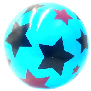 Игрушка Мяч детский Звездочки 22 см в ассортименте Игрушка Мяч детский Звездочки 22 см в ассортименте