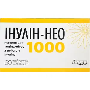 Инулин-Нео 1000 таблетки концентрат топинамбура с содержанием инулина 4 блистера по 15 шт Инулин-Нео 1000 таблетки концентрат топинамбура с содержанием инулина 4 блистера по 15 шт