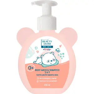 Гель-шампунь для купания Beauty Derm (Бьюти дерм) Kids детский 2 в 1 для младенцев 300 мл Гель-шампунь для купания Beauty Derm (Бьюти дерм) Kids детский 2 в 1 для младенцев 300 мл