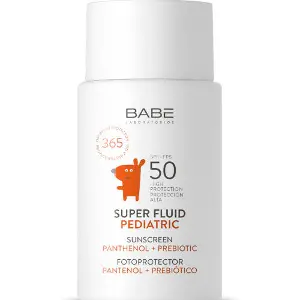 Флюїд дитячий BABE LABORATORIOS (Бабе Лабораторіос) Pediatric (Педіатрік) сонцезахисний супер SPF 50 з пантенолом і пребіотиком 50 мл Флюїд дитячий BABE LABORATORIOS (Бабе Лабораторіос) Pediatric (Педіатрік) сонцезахисний супер SPF 50 з пантенолом і пребіотиком 50 мл