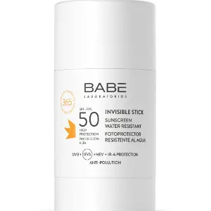 Стик для лица и тела BABE LABORATORIOS (Бабе Лабораториос) солнцезащитный солнцезащитный невидимый прозрачный SPF 50 30 г Стик для лица и тела BABE LABORATORIOS (Бабе Лабораториос) солнцезащитный солнцезащитный невидимый прозрачный SPF 50 30 г