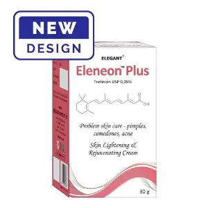 Крем для лица ELENEON Plus (Эленеон Плюс) для лечения угревого высыпания 30 г Крем для лица ELENEON Plus (Эленеон Плюс) для лечения угревого высыпания 30 г