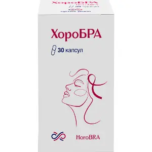ХороБРА HoroBRA диетическая добавка капсулы банка 30 шт ХороБРА HoroBRA диетическая добавка капсулы банка 30 шт
