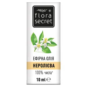 Олія ефірна FLORA SECRET (Флора Сікрет) Неролієва 10 мл Олія ефірна FLORA SECRET (Флора Сікрет) Неролієва 10 мл