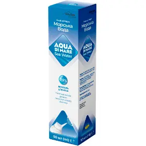 Аква Ді Маре морська вода аерозоль розчин ізотонічний 0,9 % флакон 50 мл Solution Pharm Аква Ді Маре морська вода аерозоль розчин ізотонічний 0,9 % флакон 50 мл Solution Pharm