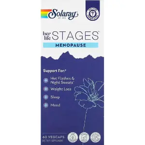 Комплекс для підтримки жіночого здоров'я при менопаузі SOLARAY (Солорай) Womens Health Menopause флакон 60 шт Комплекс для підтримки жіночого здоров'я при менопаузі SOLARAY (Солорай) Womens Health Menopause флакон 60 шт