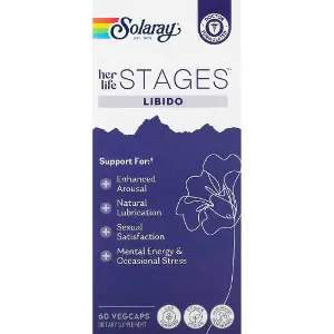 Комплекс для поддержки женского либидо SOLARAY (Солорай) Womens Health Libido флакон 60 шт Комплекс для поддержки женского либидо SOLARAY (Солорай) Womens Health Libido флакон 60 шт