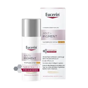 Крем для обличчя EUCERIN (Юцерин) Anti Pigment денний депігментуючий з тонуючим ефектом з SPF 30 (відтінок світлий) 50 мл Крем для обличчя EUCERIN (Юцерин) Anti Pigment денний депігментуючий з тонуючим ефектом з SPF 30 (відтінок світлий) 50 мл