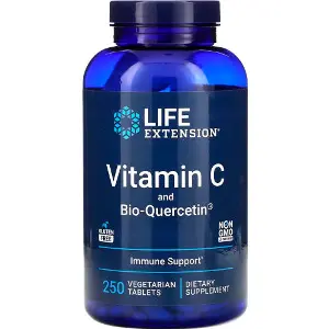 Витамин С + био-кверцетин LIFE EXTENSION (Лайф Экстэншн) Vitamin C and Bio-Quercetin Phytosome таблетки 250 шт Витамин С + био-кверцетин LIFE EXTENSION (Лайф Экстэншн) Vitamin C and Bio-Quercetin Phytosome таблетки 250 шт