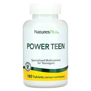 Вітаміни для підлітків NATURES PLUS (Натурес плюс) Power Teen таблетки 180 шт Вітаміни для підлітків NATURES PLUS (Натурес плюс) Power Teen таблетки 180 шт
