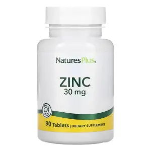 Цинк NATURES PLUS (Натурес плюс) Zinc 30 мг таблетки флакон 90 шт Цинк NATURES PLUS (Натурес плюс) Zinc 30 мг таблетки флакон 90 шт