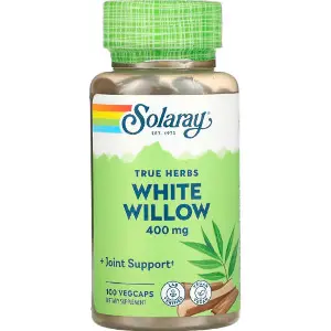 Біла верба SOLARAY (Солорай) White Willow Bark 400 мг капсули флакон 100 шт Біла верба SOLARAY (Солорай) White Willow Bark 400 мг капсули флакон 100 шт